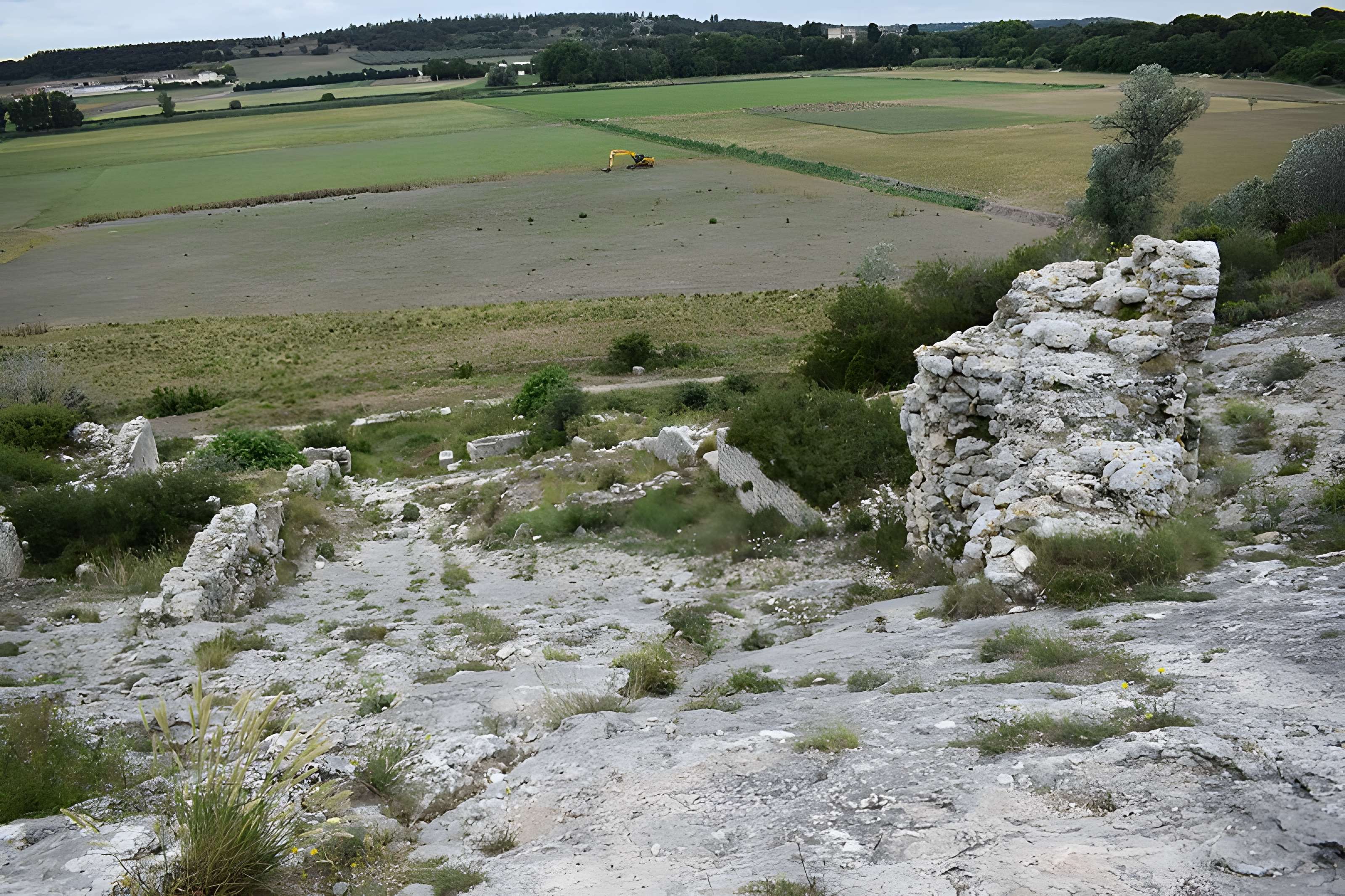 Vestiges romains de Caparon à Fontvieille