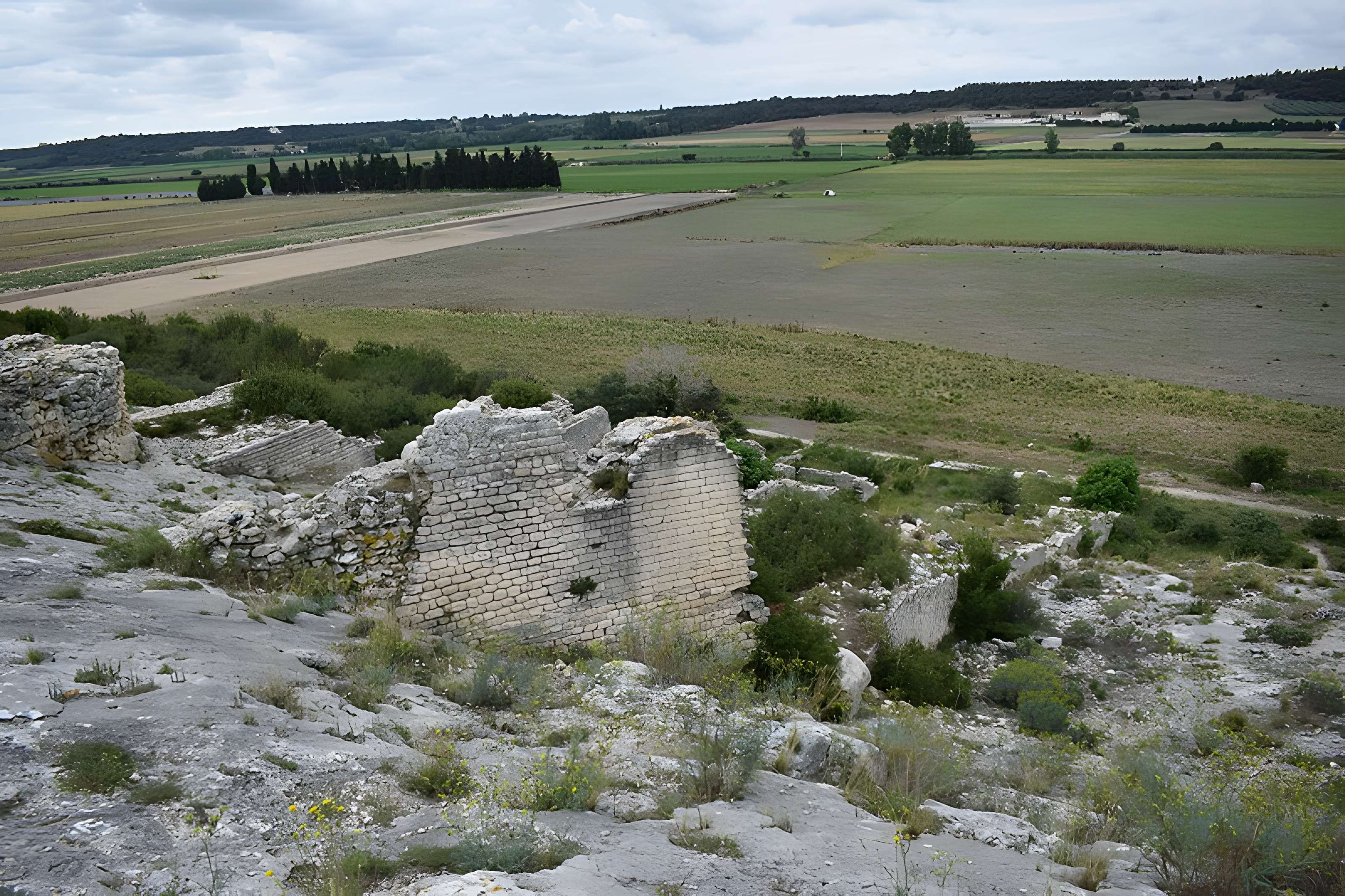 Vestiges romains de Caparon à Fontvieille