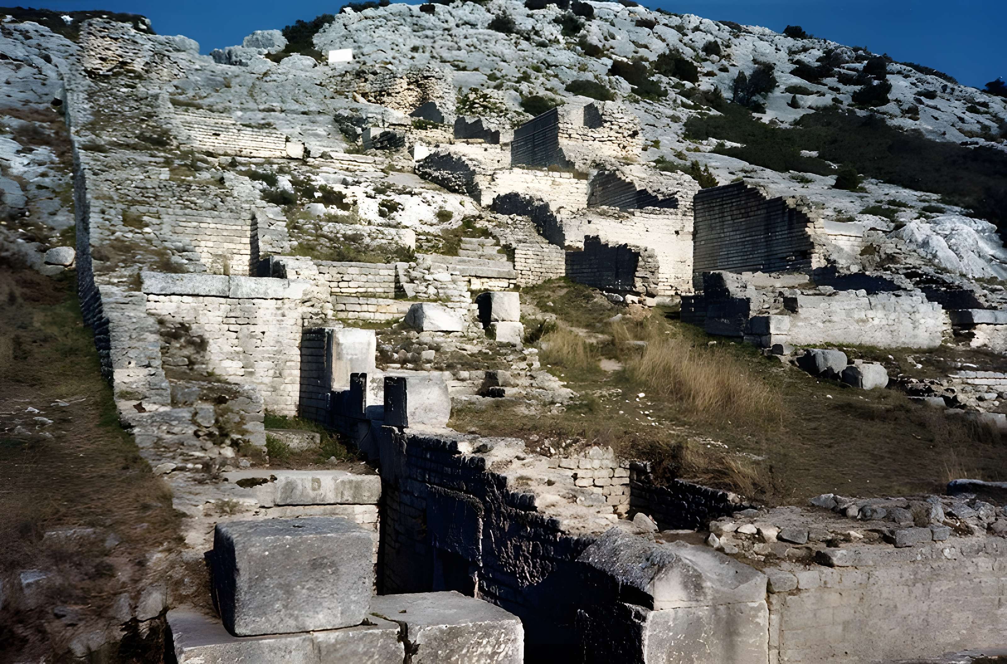Vestiges romains de Caparon à Fontvieille