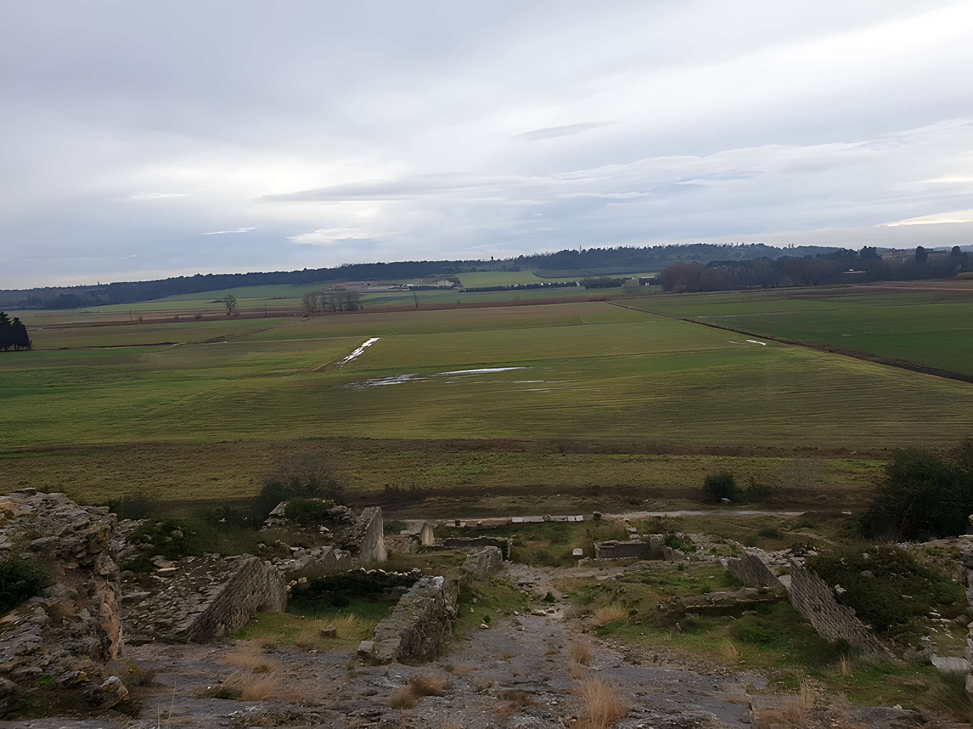 Vestiges romains de Caparon à Fontvieille