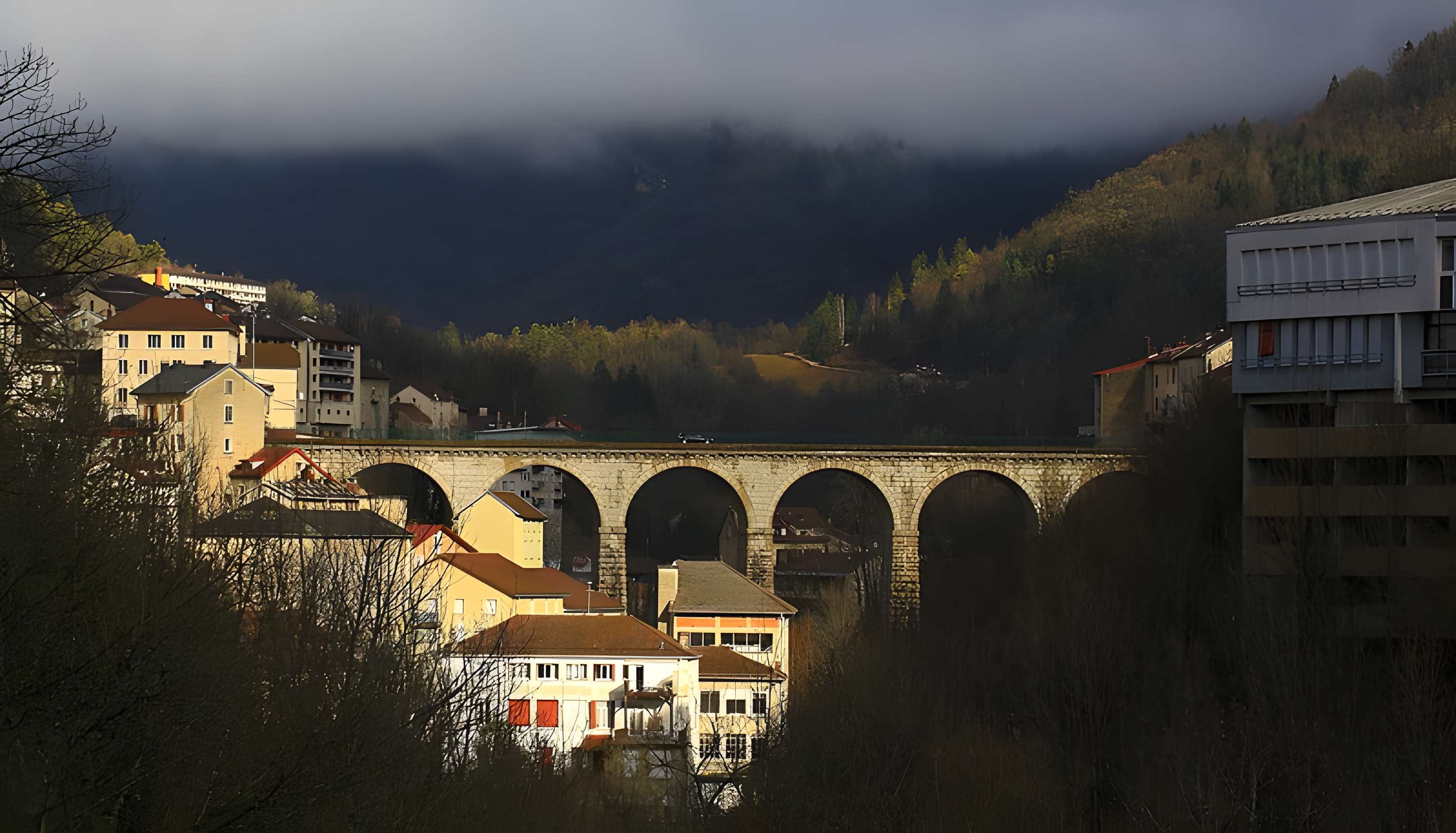 Viaduc de la Sonnette à Saint-Claud