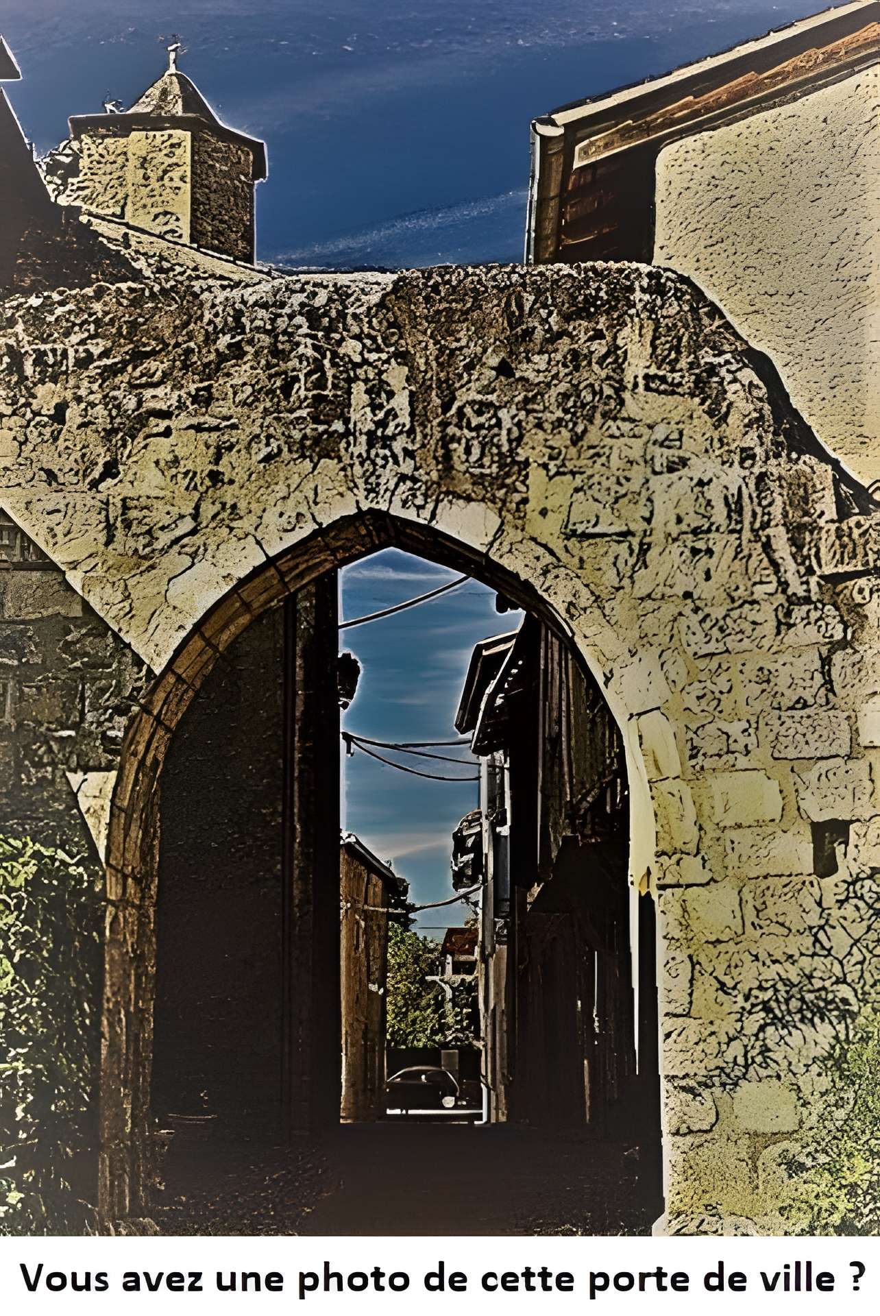 Vieille porte de Biran 
