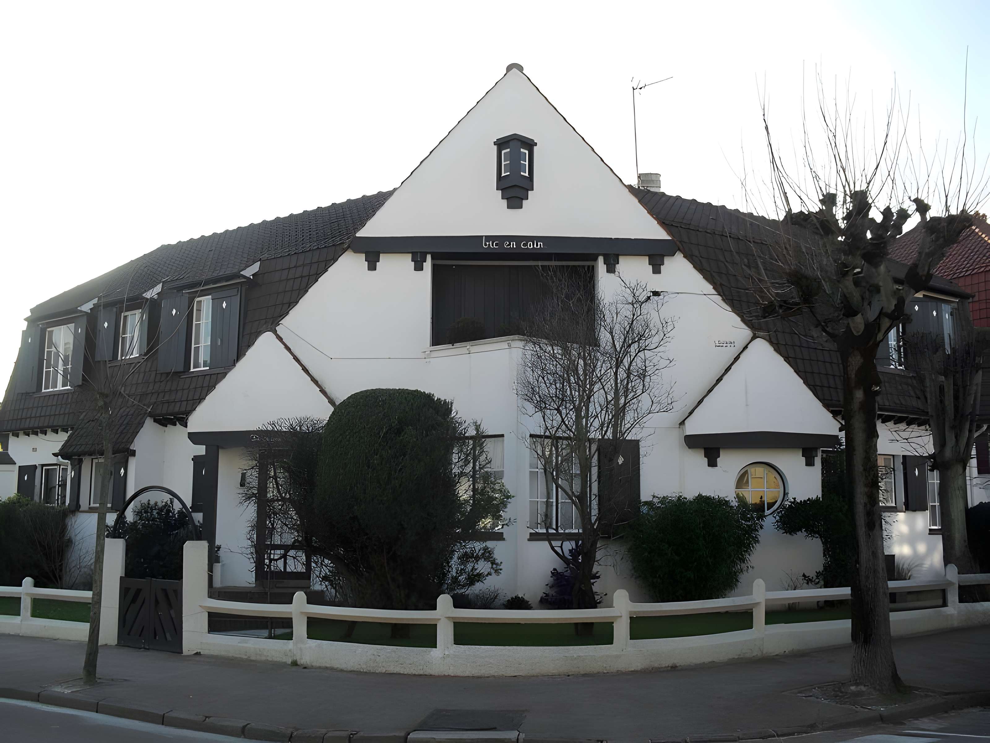 Villa Bic en coin au Touquet-Paris-Plage