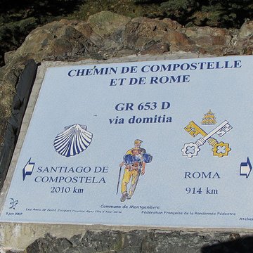 Voie Domitienne à Castelnau-de-Guers