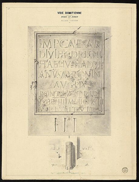 Voie Domitienne à Pinet