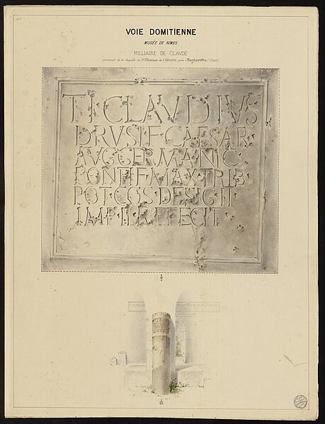 Voie Domitienne à Pinet