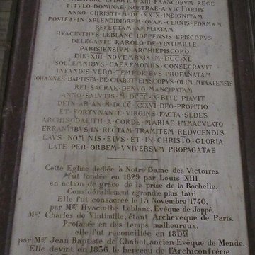 Basilique Notre-Dame-des-Victoires à Paris
