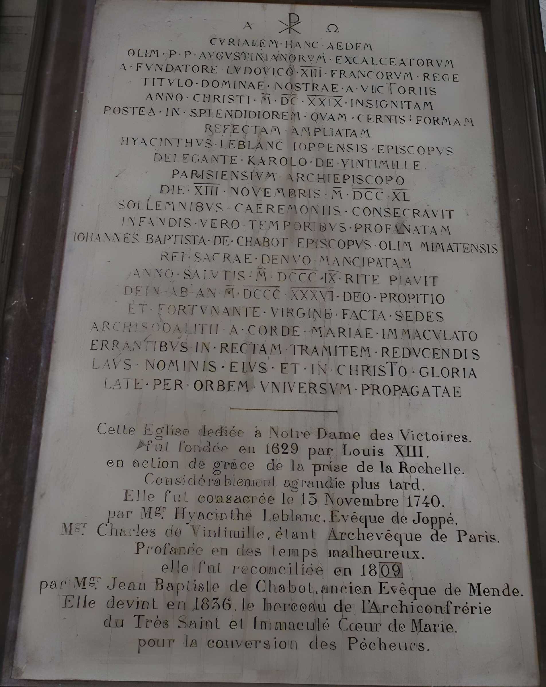 Basilique Notre-Dame-des-Victoires à Paris