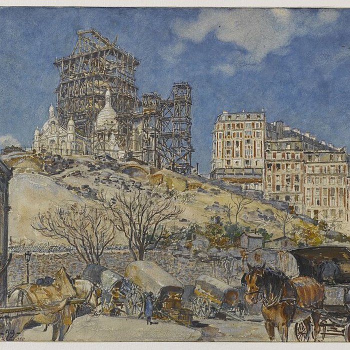 Photo de Basilique du Sacré-Coeur, ses annexes et le square Louise-Michel