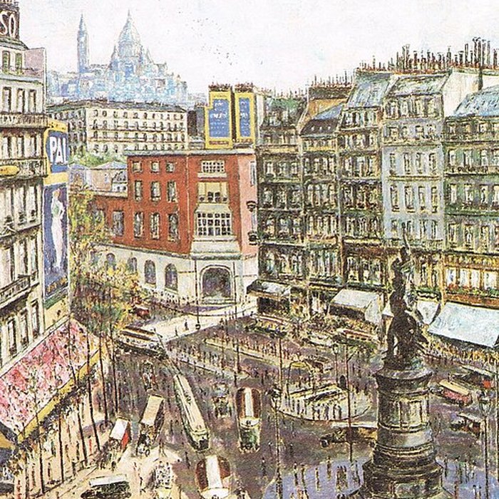 Photo de Basilique du Sacré-Coeur, ses annexes et le square Louise-Michel