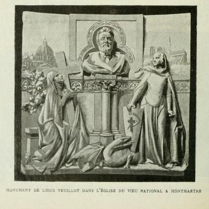 Photo de Basilique du Sacré-Coeur, ses annexes et le square Louise-Michel