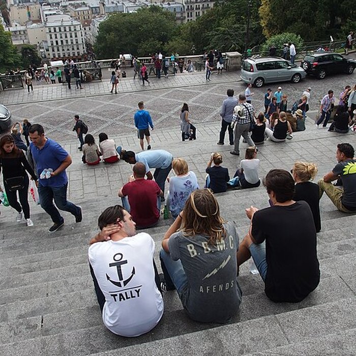 Photo de Basilique du Sacré-Coeur, ses annexes et le square Louise-Michel