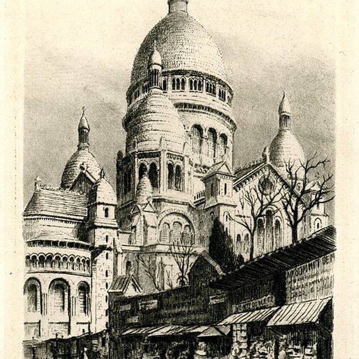 Photo de Basilique du Sacré-Coeur, ses annexes et le square Louise-Michel