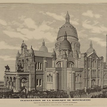 Basilique du Sacré-Coeur, ses annexes et le square Louise-Michel