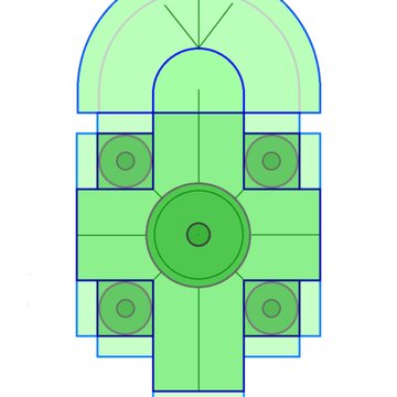 Basilique du Sacré-Coeur, ses annexes et le square Louise-Michel