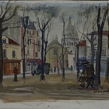 Basilique du Sacré-Coeur, ses annexes et le square Louise-Michel