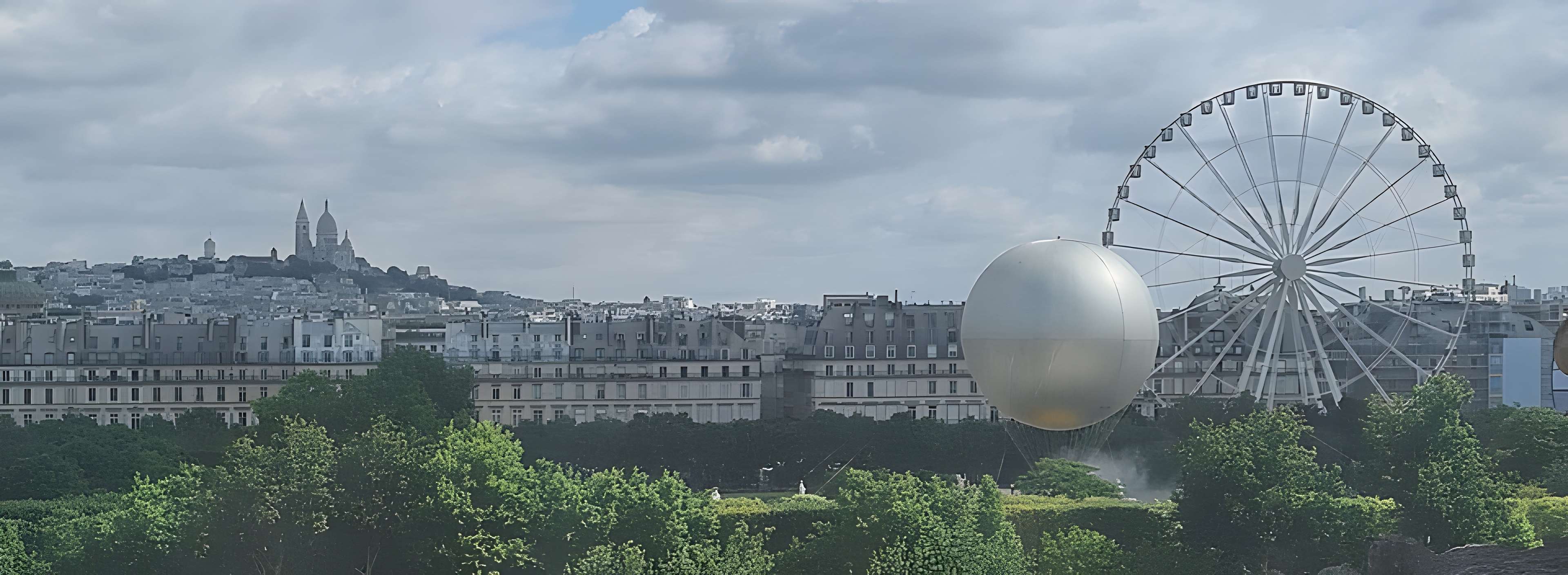 Basilique du Sacré-Coeur, ses annexes et le square Louise-Michel