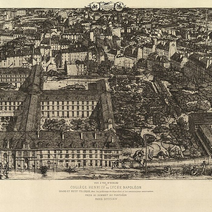 Photo de Ancienne abbaye Sainte-Geneviève, actuel lycée Henri IV