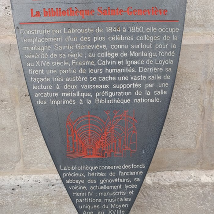 Photo de Ancienne abbaye Sainte-Geneviève, actuel lycée Henri IV