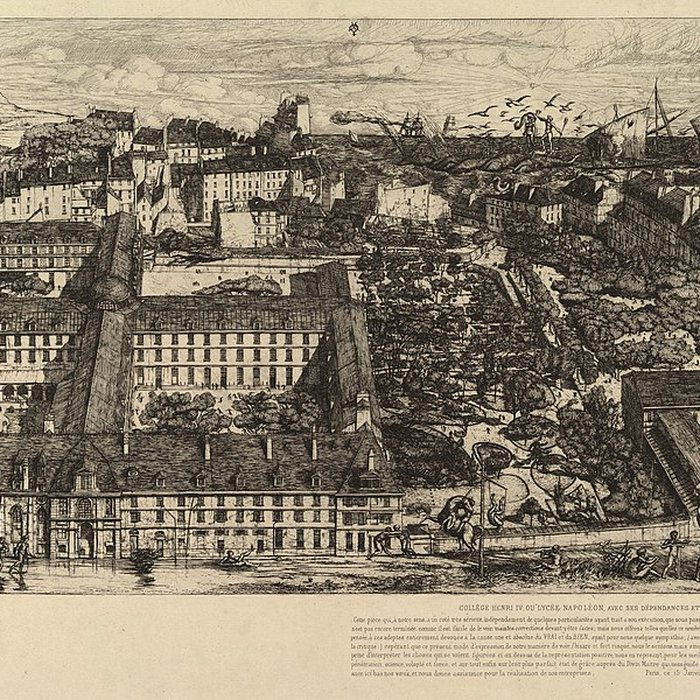 Photo de Ancienne abbaye Sainte-Geneviève, actuel lycée Henri IV