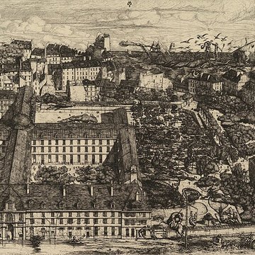 Ancienne abbaye Sainte-Geneviève, actuel lycée Henri IV