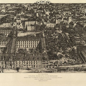 Ancienne abbaye Sainte-Geneviève, actuel lycée Henri IV