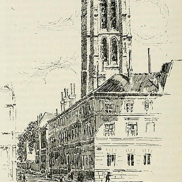 Ancienne abbaye Sainte-Geneviève, actuel lycée Henri IV