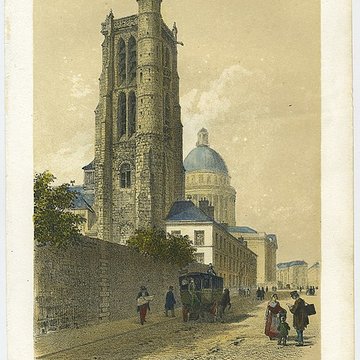 Ancienne abbaye Sainte-Geneviève, actuel lycée Henri IV