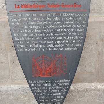 Ancienne abbaye Sainte-Geneviève, actuel lycée Henri IV