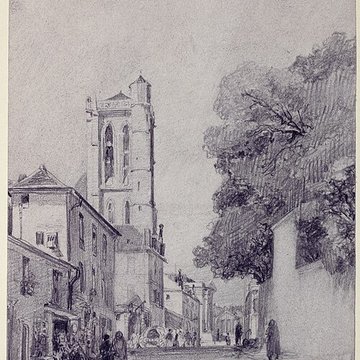 Ancienne abbaye Sainte-Geneviève, actuel lycée Henri IV