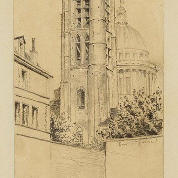 Ancienne abbaye Sainte-Geneviève, actuel lycée Henri IV