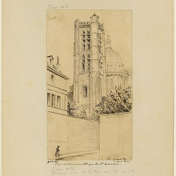 Ancienne abbaye Sainte-Geneviève, actuel lycée Henri IV