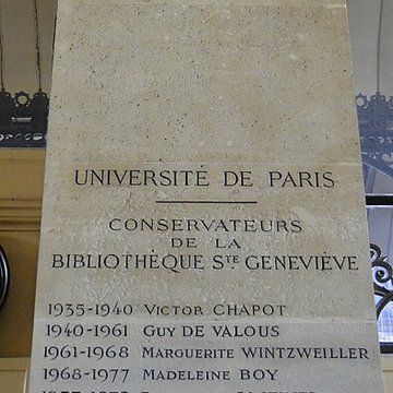 Ancienne abbaye Sainte-Geneviève, actuel lycée Henri IV