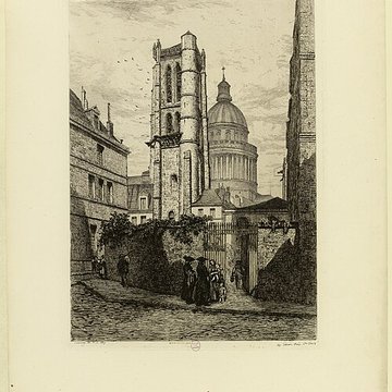 Ancienne abbaye Sainte-Geneviève, actuel lycée Henri IV