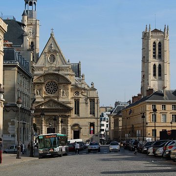 Ancienne abbaye Sainte-Geneviève, actuel lycée Henri IV