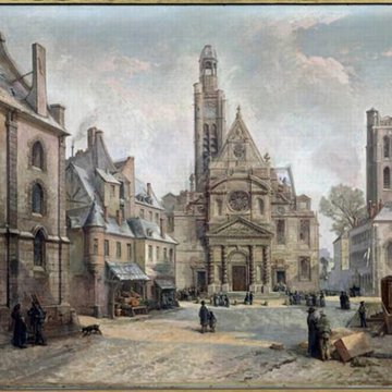 Ancienne abbaye Sainte-Geneviève, actuel lycée Henri IV