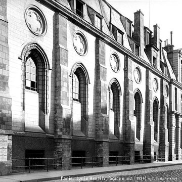 Ancienne abbaye Sainte-Geneviève, actuel lycée Henri IV