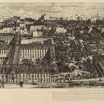 Ancienne abbaye Sainte-Geneviève, actuel lycée Henri IV