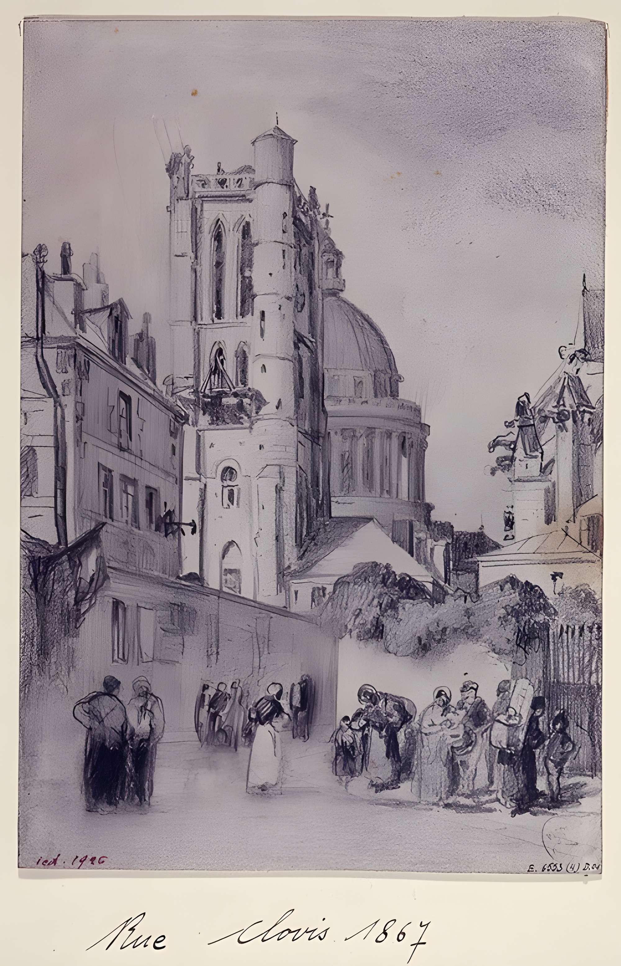 Ancienne abbaye Sainte-Geneviève, actuel lycée Henri IV