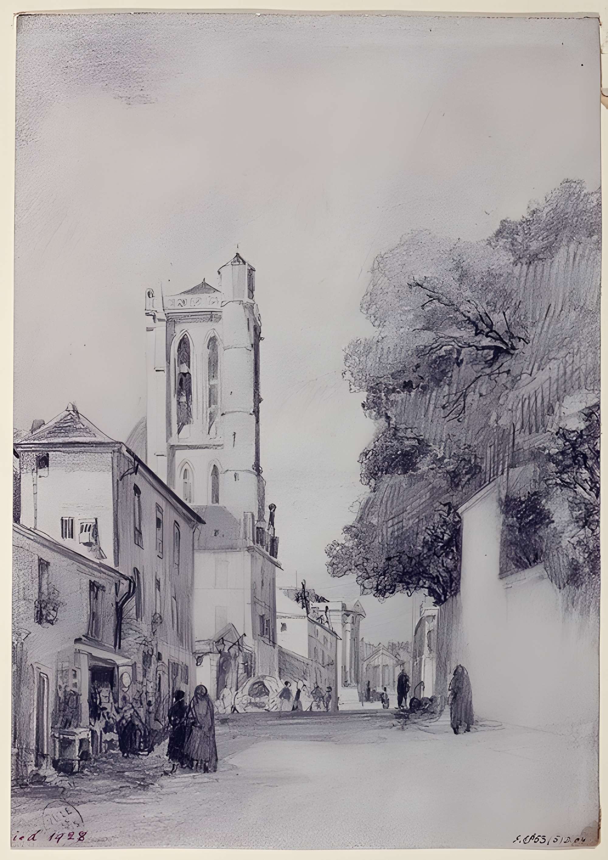 Ancienne abbaye Sainte-Geneviève, actuel lycée Henri IV