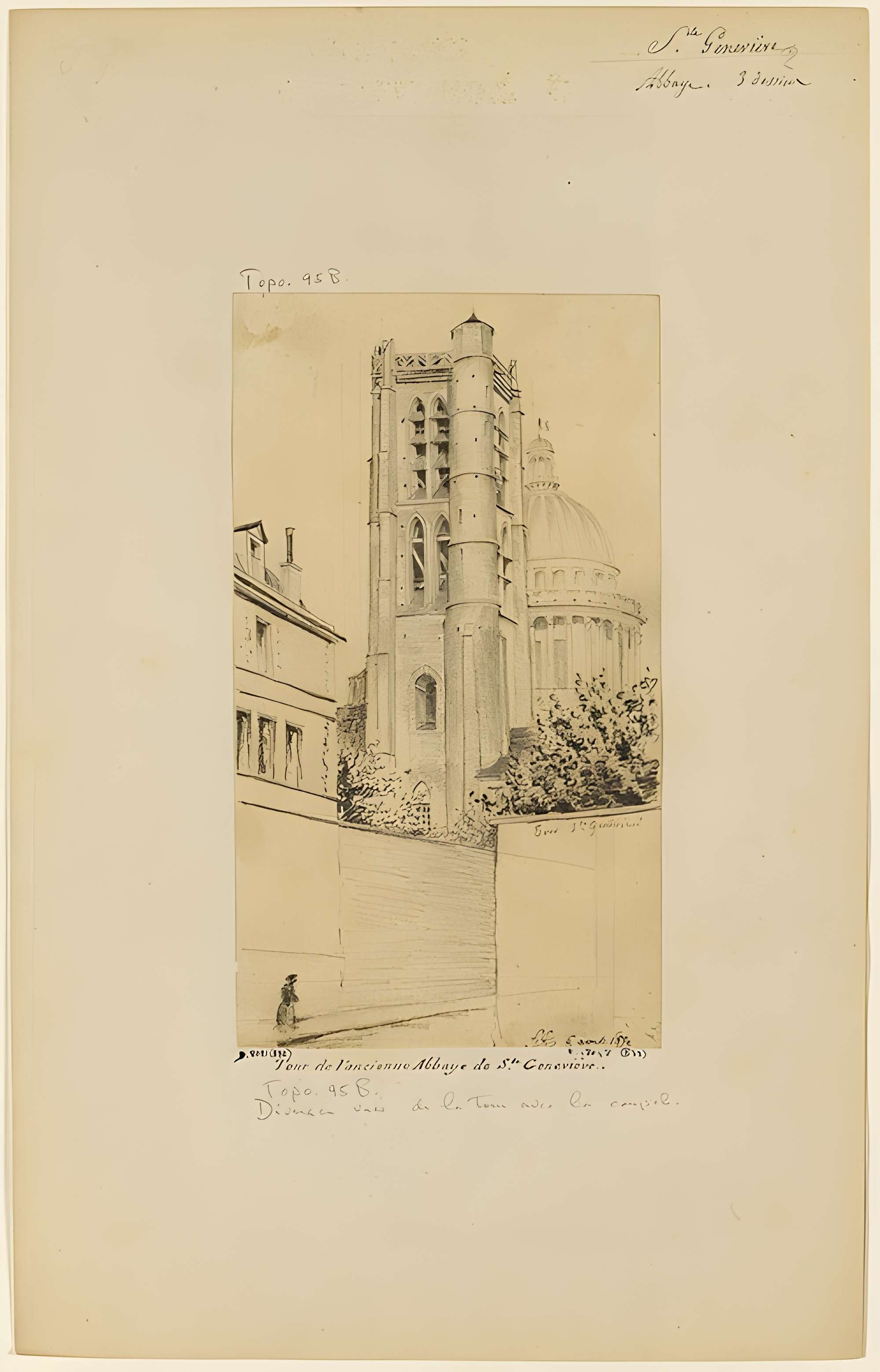 Ancienne abbaye Sainte-Geneviève, actuel lycée Henri IV