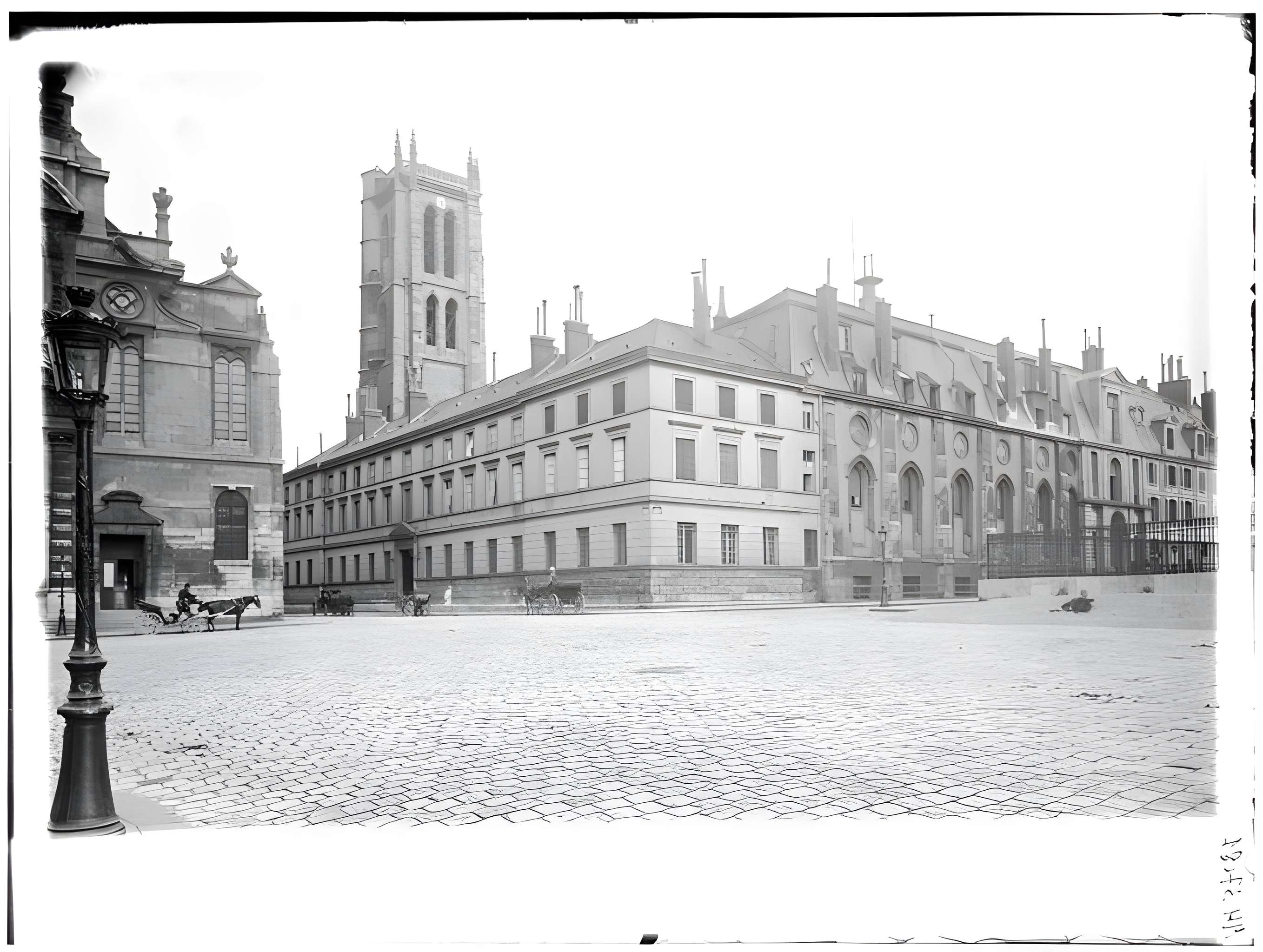 Ancienne abbaye Sainte-Geneviève, actuel lycée Henri IV
