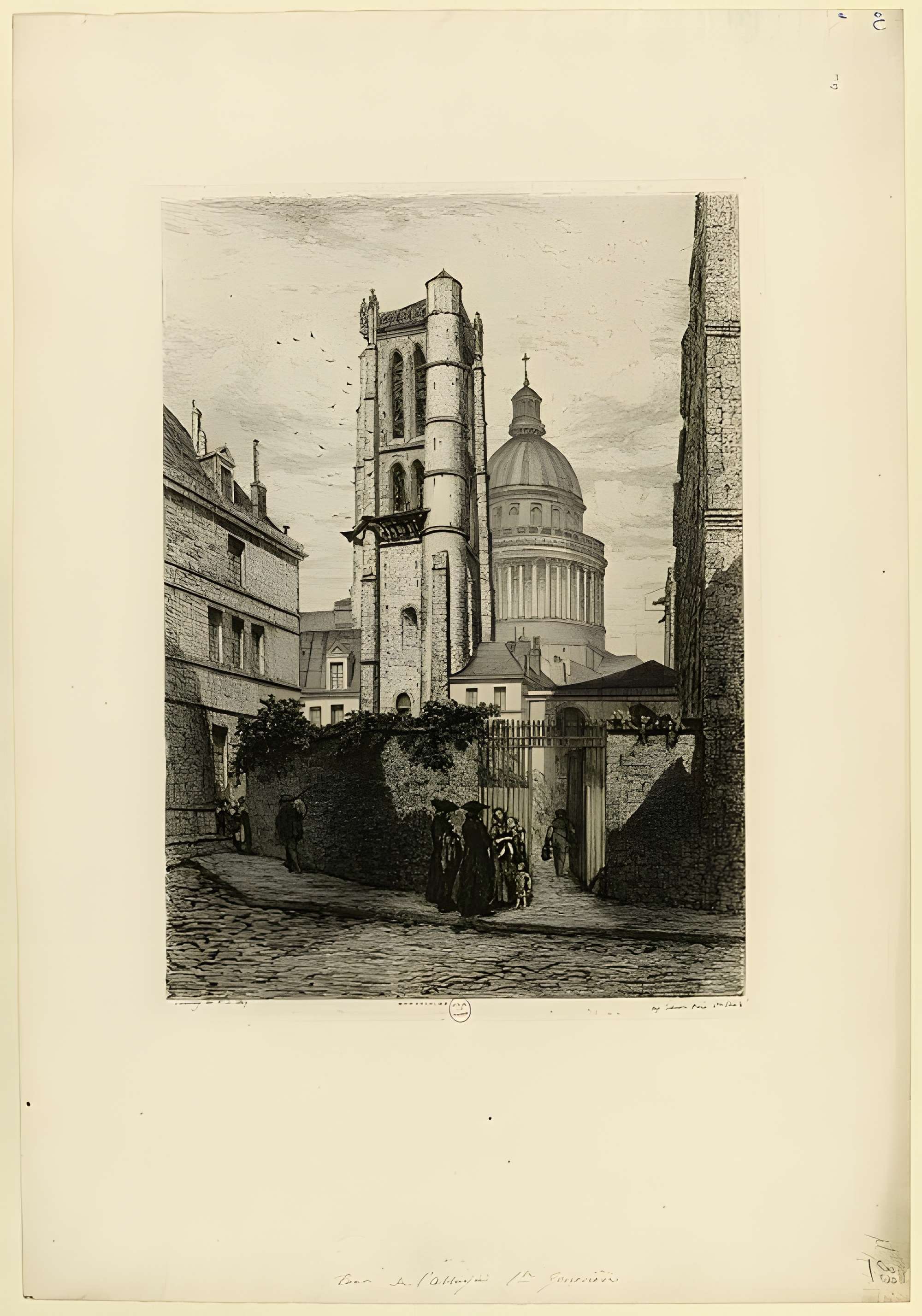 Ancienne abbaye Sainte-Geneviève, actuel lycée Henri IV