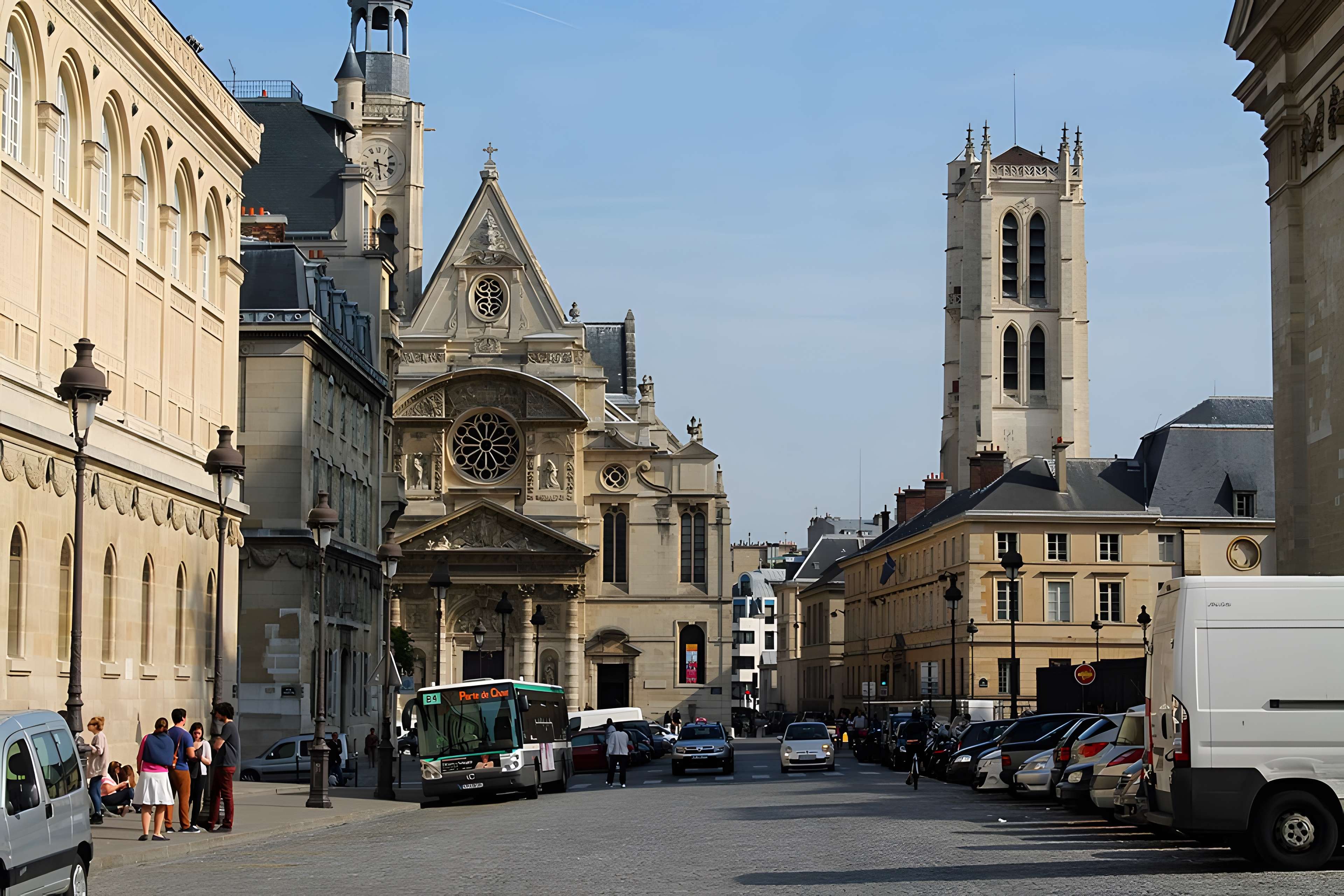 Ancienne abbaye Sainte-Geneviève, actuel lycée Henri IV