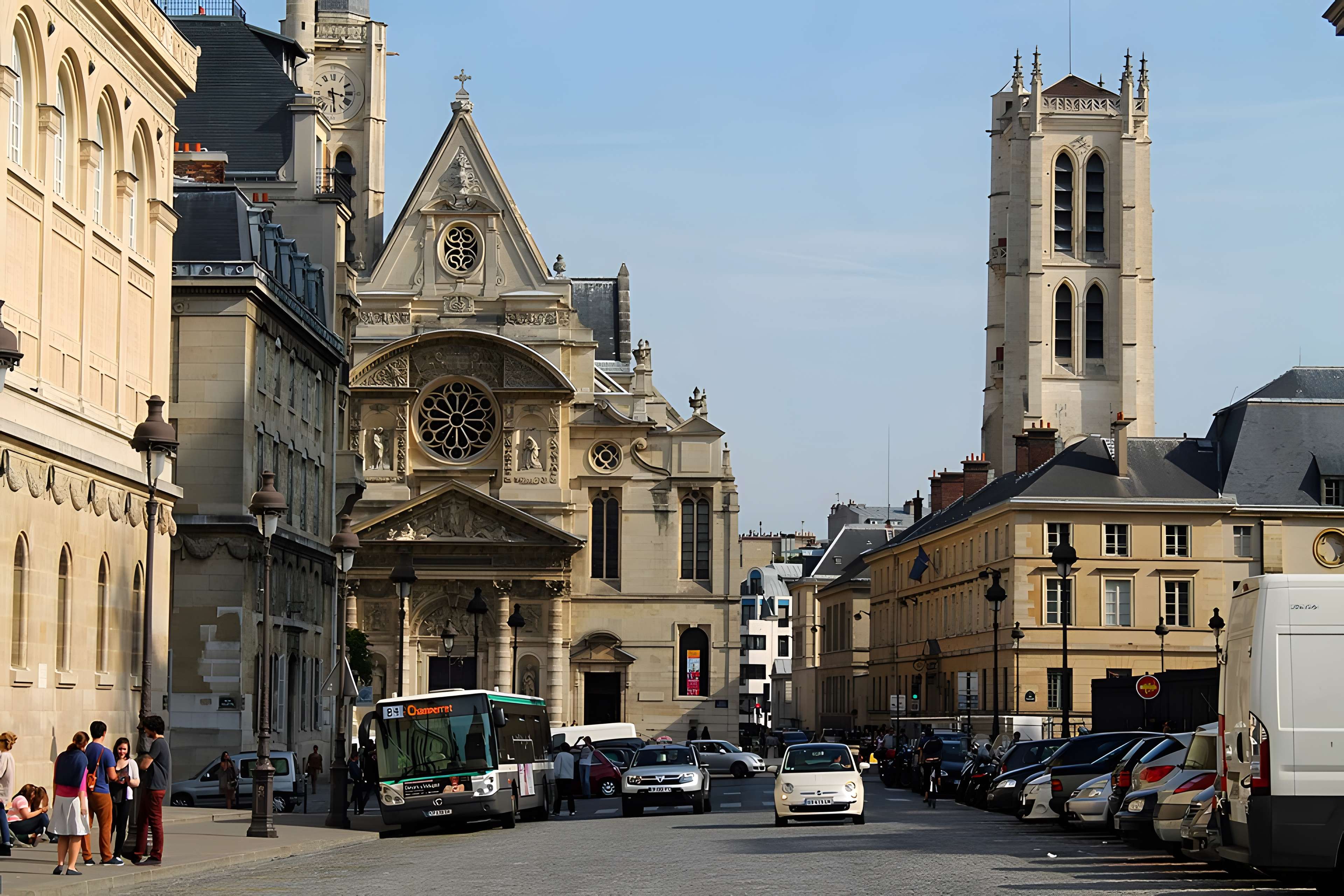 Ancienne abbaye Sainte-Geneviève, actuel lycée Henri IV