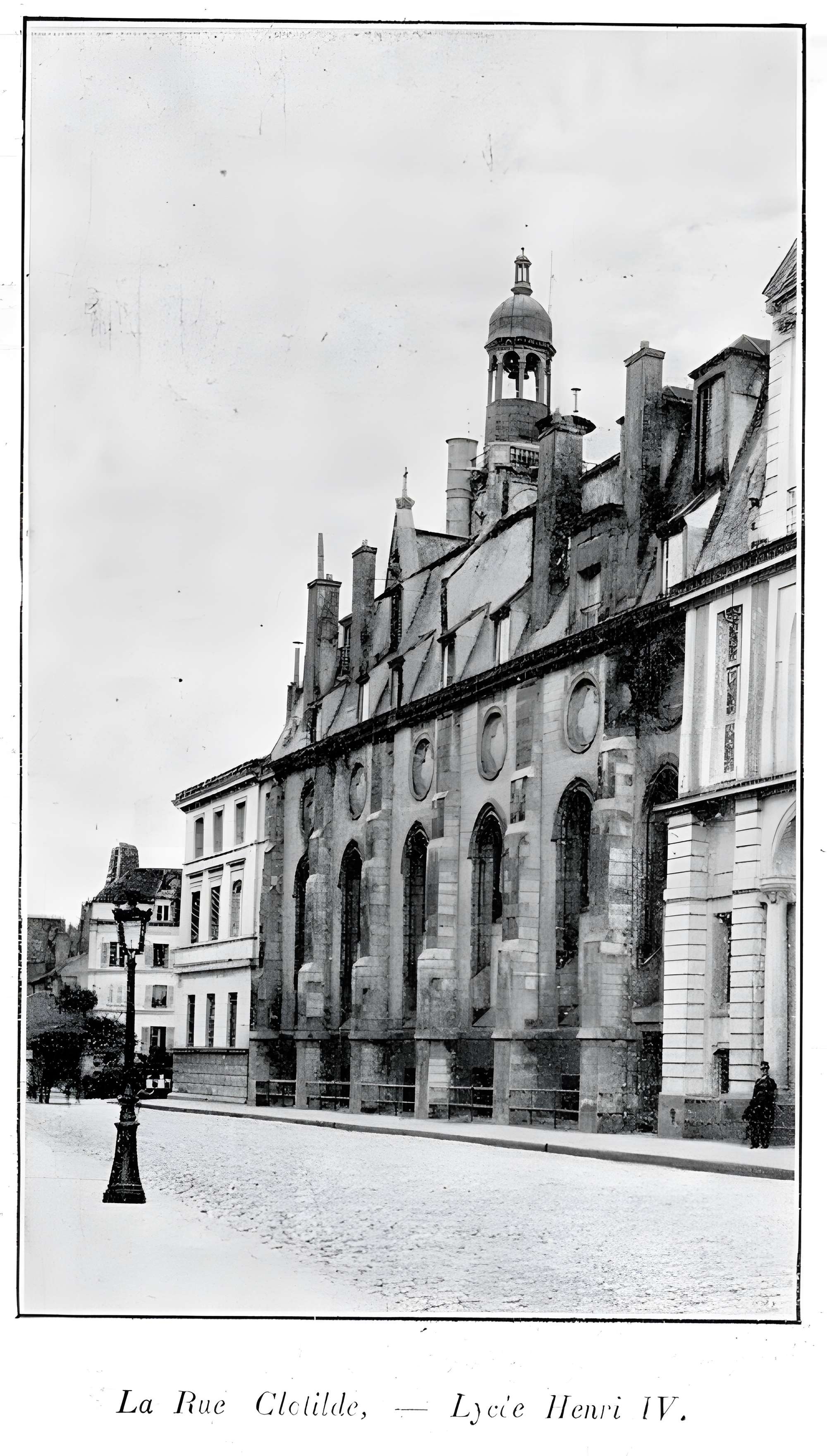 Ancienne abbaye Sainte-Geneviève, actuel lycée Henri IV