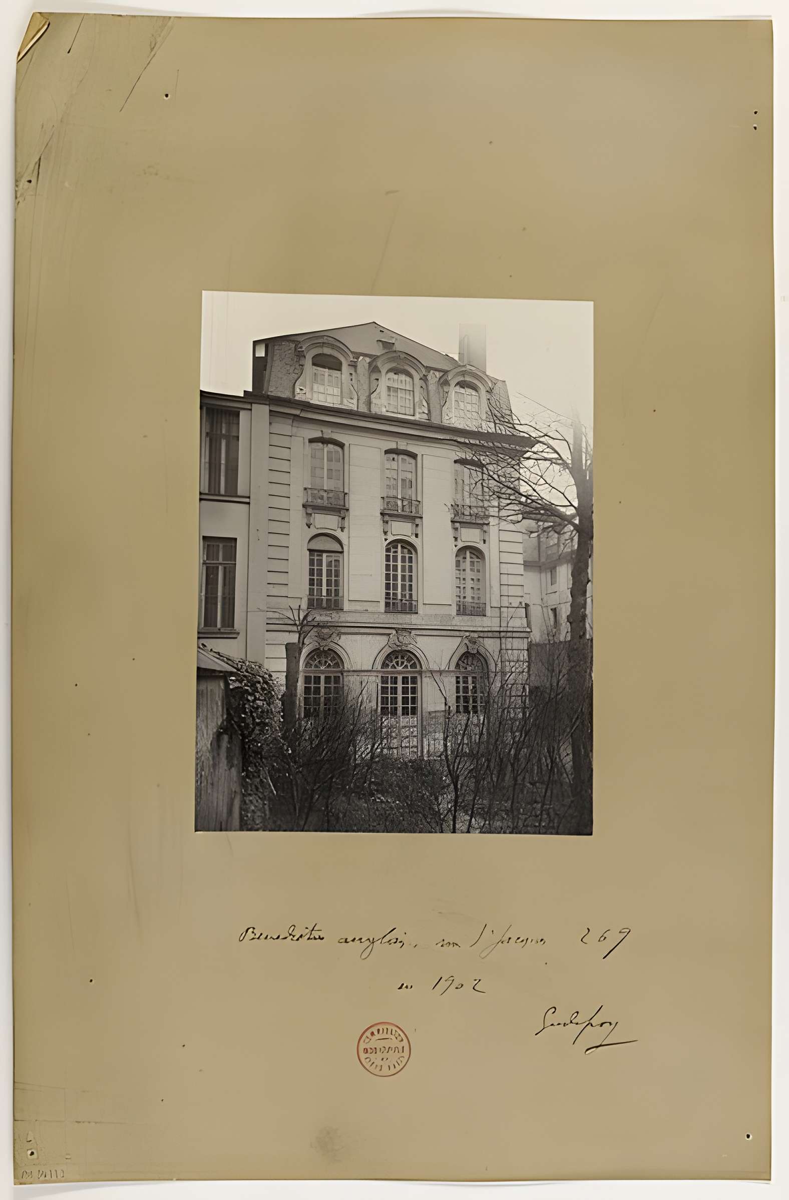 Monastère des Bénédictins anglais - Paris 5ème