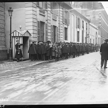 Ancienne abbaye de Penthemont, actuellement ministère des anciens combattants