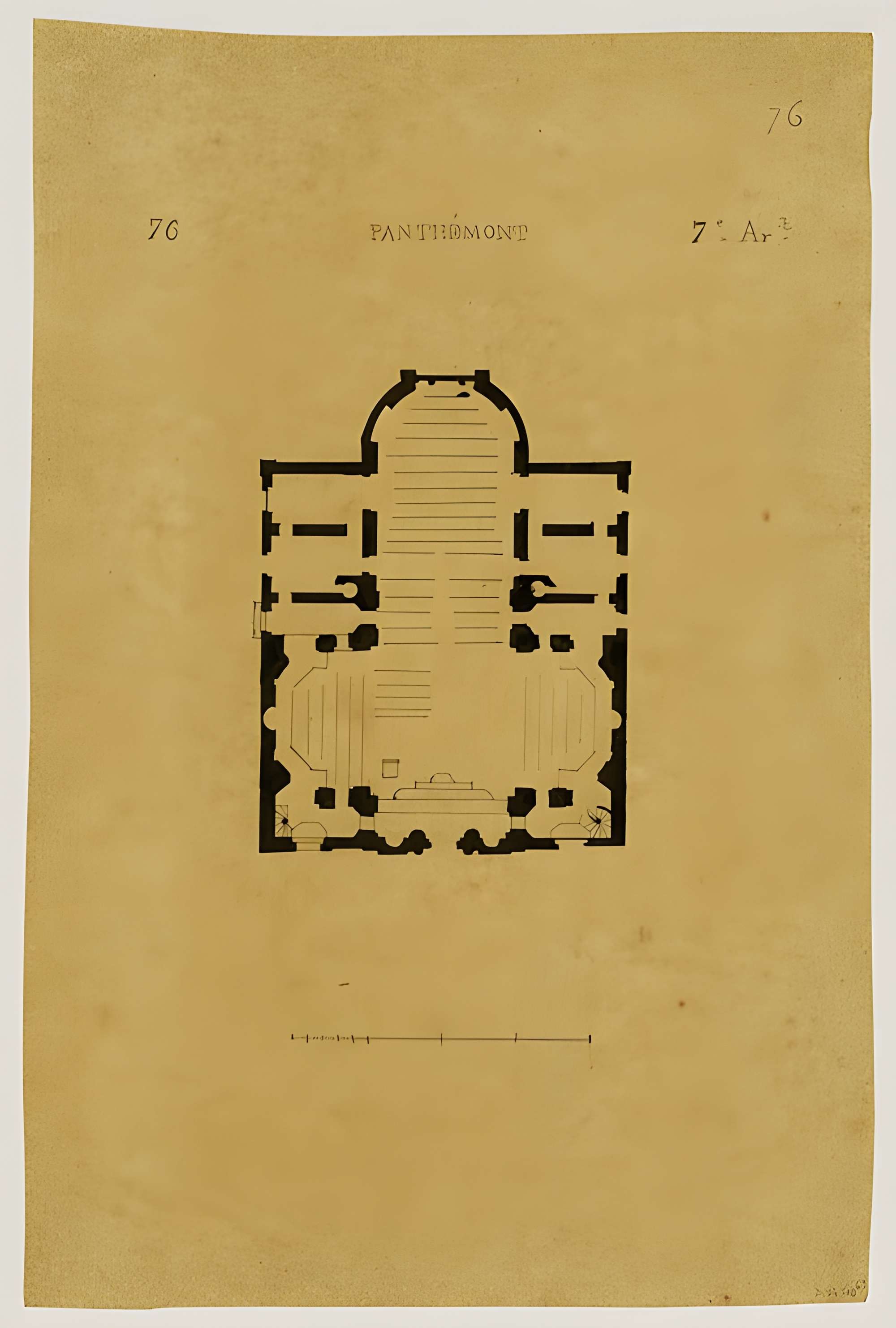 Ancienne abbaye de Penthemont, actuellement ministère des anciens combattants