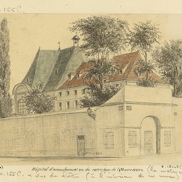 Ancienne abbaye de Port-Royal, actuel Hôpital Cochin